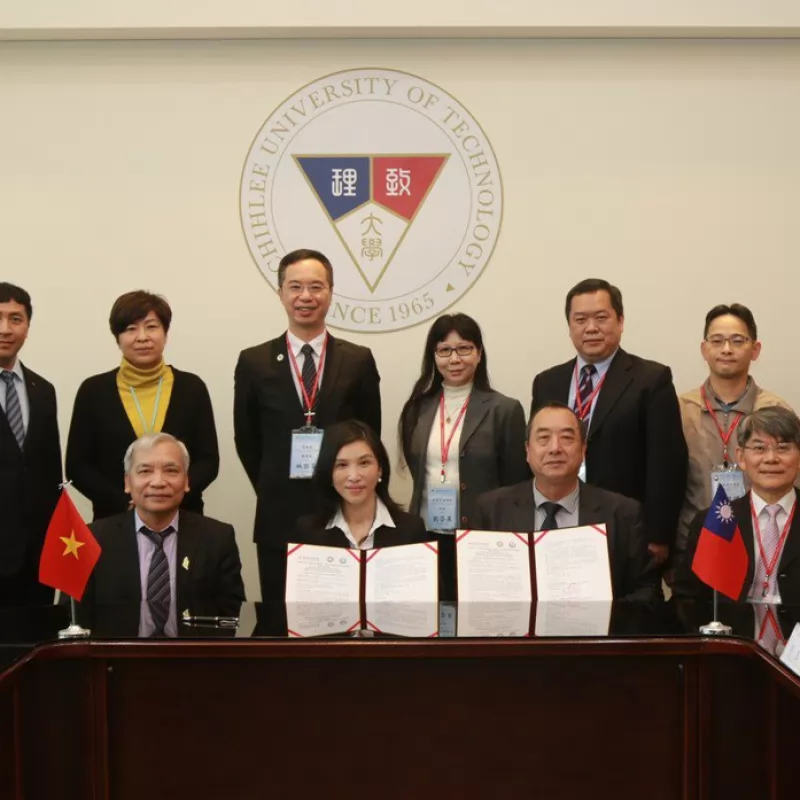 台越協會促成越南同塔省與致理科大簽人才培育MOU