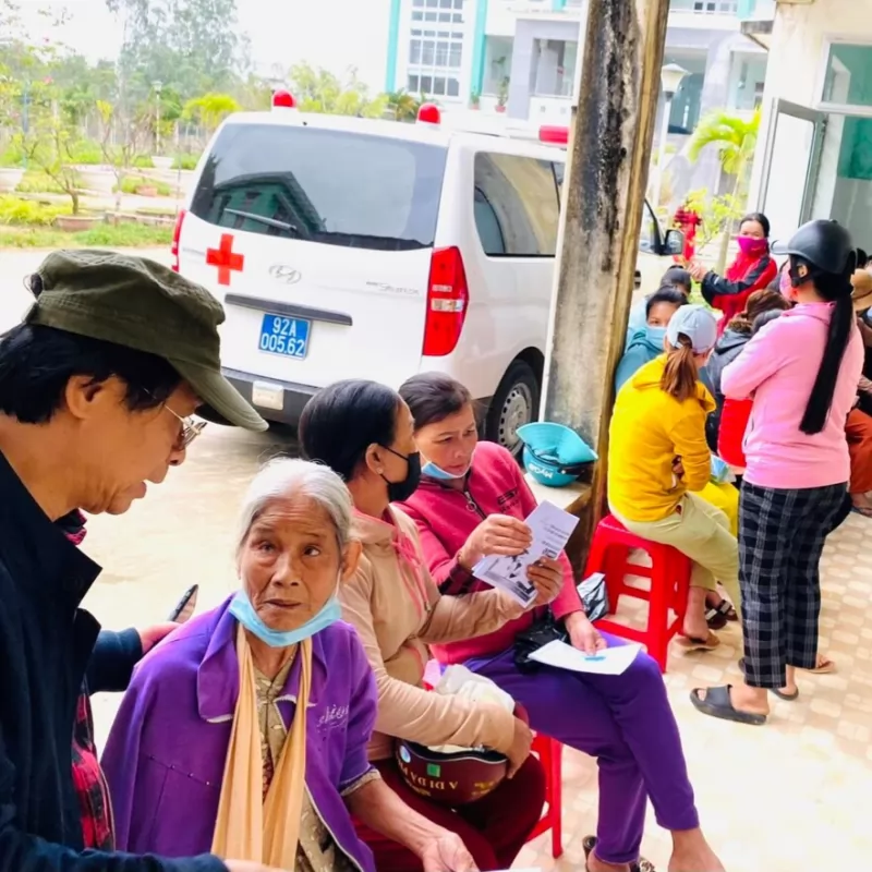 台越協會捐贈越南水災之公益活動