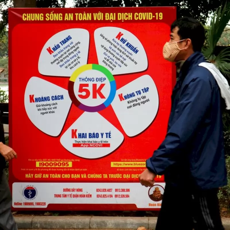 越南試行疫苗護照計畫 預計4月正式上路